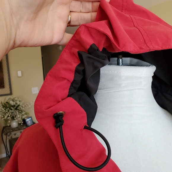 Eddie Bauer Mid-weight Ladies Down Parka Red Small - Picture 4 of 16